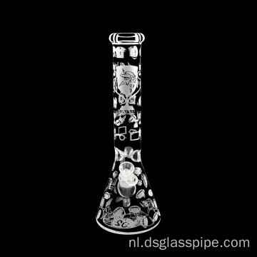 Nieuw ontwerp 15 inch beker Hookah Shisha Droog kruid Rookglas waterpijp met heldere kom en dow
